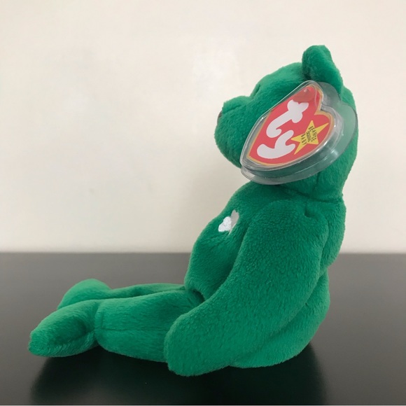 Vintage 1997 | Erin the Bear | TY Beanie Baby Original | 405 Stamped | Tags - Picture 8 of 14